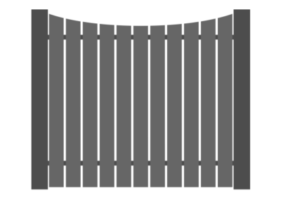 Scalopped Fence